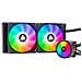 EVOLIQ 240 V2 ARGB Processore Liquid cooling kit 12 cm Nero - Foto miniatura 1
