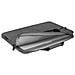 Fashion Borsa Per Notebook 43,9 Cm (17.3"") Borsa Da Corriere Nero, Grigio - Foto miniatura 2