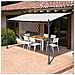 Gazebo Pergola In Acciaio Veranda Addossata Fissaggio A Parete Mt 3,5x2,5 Mirelle - Foto miniatura 2