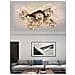 Lampadario Da Soffitto 8 Cubi In Vetro Portalampadina E27 Metallo Nero Moderno - Foto miniatura 2