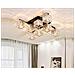 Lampadario Da Soffitto 8 Cubi In Vetro Portalampadina E27 Metallo Nero Moderno - Foto miniatura 3