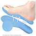 Solette Di Supporto Dell'arco Plantare Per Piedi Piatti, Inserti Ortopedici Per Scarpe Da Uomo E Da Donna M - Foto miniatura 5