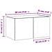 Mobile TV a Parete con Luci LED Rovere Fumo 60x35x31 cm - Foto miniatura 7