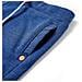 Pantaloncini per Bambini con Coulisse Blu Scuro Mélange 128 - Foto miniatura 4