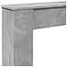 Cornice per Camino Grigio Cemento 100x20x100 cm in Truciolato - Foto miniatura 7