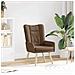 Sedia rilassante Marrone 63 x 67 x 94 cm Tessuto - Foto miniatura 2