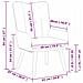 Sedia rilassante Marrone 63 x 67 x 94 cm Tessuto - Foto miniatura 8