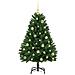 Albero di Natale artificiale Verde 120 cm PVC e Metallo - Foto miniatura 4