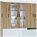 Pensile cucina con porta Rovere artigianale 80 x 31 x 100 cm - Foto miniatura 2