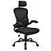 Sedia da ufficio ergonomica in rete Integro M-1 nera - Foto miniatura 1