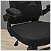 Sedia da ufficio ergonomica in rete Integro M-1 nera - Foto miniatura 6