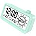Sveglia Smart Ricaricabile Con Lcd, Luce Notturna E Timer Countdown Green - Foto miniatura 3