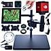 Mikroscopio Digitale Earth Pro Mcep-0.5x - Zoom 7-45x, Display 8"" | Oculare 360°, Illuminatore 56 Led | Uso Professionale - Foto miniatura 1