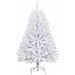 Albero di Natale artificiale Bianco 120 cm PVC e Metallo - Foto miniatura 3