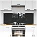 Rivestimento da Cucina 2 pcs Grigio scuro 70 x 50 cm - Foto miniatura 2