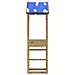 Torre da Gioco Marrone Legno Impregnato Solido - Foto miniatura 4