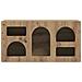 Mobile TV Rovere artigianale 80 x 35 x 40 cm Legno multistrato - Foto miniatura 5