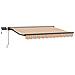 Cornice per Tenda Manuale con LED Blu e Arancione 3,5 x 2,5 m - Foto miniatura 1
