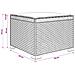 Divano da Giardino a 1 Posto con Cuscino Aspetto Rattan PP - Foto miniatura 6