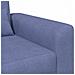 Poltrona Blu jeans Tessuto - Foto miniatura 6