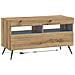 Mobile TV LED Rovere Artigianale Legno ingegnerizzato - Foto miniatura 1