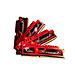 Memoria Dimm RipjawsX 32 GB (4 x 8GB) DDR3 1600 Mhz CL10 Non-ECC Dissipatore Rosso - Foto miniatura 1