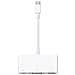Adattatore Multiporta da USB-C a VGA M / F Colore Bianco - Foto miniatura 1