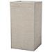 Vaso Da Fiori Rettangolare 40 X 40 X 77 Cm Beige Dion - Foto miniatura 10