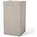 Vaso Da Fiori Rettangolare 40 X 40 X 77 Cm Beige Dion - Foto miniatura 1