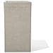 Vaso Da Fiori Rettangolare 40 X 40 X 77 Cm Beige Dion - Foto miniatura 7