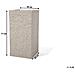 Vaso Da Fiori Rettangolare 40 X 40 X 77 Cm Beige Dion - Foto miniatura 6