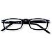 Occhiali Da Lettura Uomo Donna Unisex Black + 2.50 Diottrie 31z-b6-blk, Occhiali Da Vista Da 2.5 Diottrie Premontati Per Presbiopia, Montatura In Policarbonato E Asta Con Sistema Flex - Foto miniatura 2