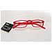 Occhiali Da Lettura Uomo Donna Unisex Black + 2.50 Diottrie 31z-b6-blk, Occhiali Da Vista Da 2.5 Diottrie Premontati Per Presbiopia, Montatura In Policarbonato E Asta Con Sistema Flex - Foto miniatura 3