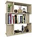 Libreria /Divisorio Rovere Sonoma 80x24x96 cm Legno Multistrato - Foto miniatura 3