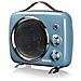 Termoventilatore Vintage 808 Termostato Regolabile Potenza 2000 Watt Colore Celeste - Foto miniatura 1