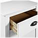 Credenza Hill Bianca 46x35x80 cm in Legno Massello di Pino - Foto miniatura 5