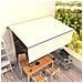 Tenda da Sole Retrattile Automatica con Parasole 4x3 m Crema - Foto miniatura 2