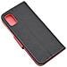 Maxy Custodia Book Orizzontale Silicone Case Per Samsung Galaxy A41 A415 Black-pink - Foto miniatura 3