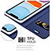 Custodia Compatibile Con Apple Iphone 11 In Classy Blu Scuro - Coperchio Protettiva Con Chiusura Magnetica, Funzione Stand E Tasca Per Le Carte - Foto miniatura 6