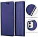 Custodia Compatibile Con Apple Iphone 11 In Classy Blu Scuro - Coperchio Protettiva Con Chiusura Magnetica, Funzione Stand E Tasca Per Le Carte - Foto miniatura 7