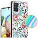 Custodia Compatibile Con Samsung Galaxy A71 4g Con Fiori Di Pesca - Coperchio Protettivo In Silicone Tpu Con Motivo Floreale - Foto miniatura 2