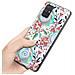 Custodia Compatibile Con Samsung Galaxy A71 4g Con Fiori Di Pesca - Coperchio Protettivo In Silicone Tpu Con Motivo Floreale - Foto miniatura 4