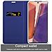 Custodia Compatibile Con Samsung Galaxy Note 20 In Classy Blu Scuro - Coperchio Protettiva Con Chiusura Magnetica, Funzione Stand E Tasca Per Le Carte - Foto miniatura 2