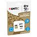 Elitegold Microsdxc 64gb Classe 10 Uhs1 U1 85mb /s Con Adattatore Nero Oro - Foto miniatura 2