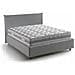 Letto Piazza E Mezza Ornella, Letto Contenitore Con Rivestimento In Tessuto, 100% Made In Italy, Apertura Frontale, Adatto Per Materasso Cm 120x190, Grigio - Foto miniatura 2