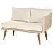 Set Da Giardino 5 Posti Legno D'acacia Beige Alcamo - Foto miniatura 2