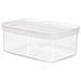 Optima Rettangolare Contenitore 2 L Trasparente, Bianco 1 Pz - Foto miniatura 1