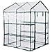 Serra In Acciaio Copertura Pvc L143xp143xh195 Cm Garden Cottage Brixo - Foto miniatura 6