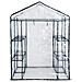 Serra In Acciaio Copertura Pvc L143xp143xh195 Cm Garden Cottage Brixo - Foto miniatura 7