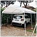 Gazebo Per Auto In Acciaio E Poliestere 3x6 Mt Adeline - Foto miniatura 3
